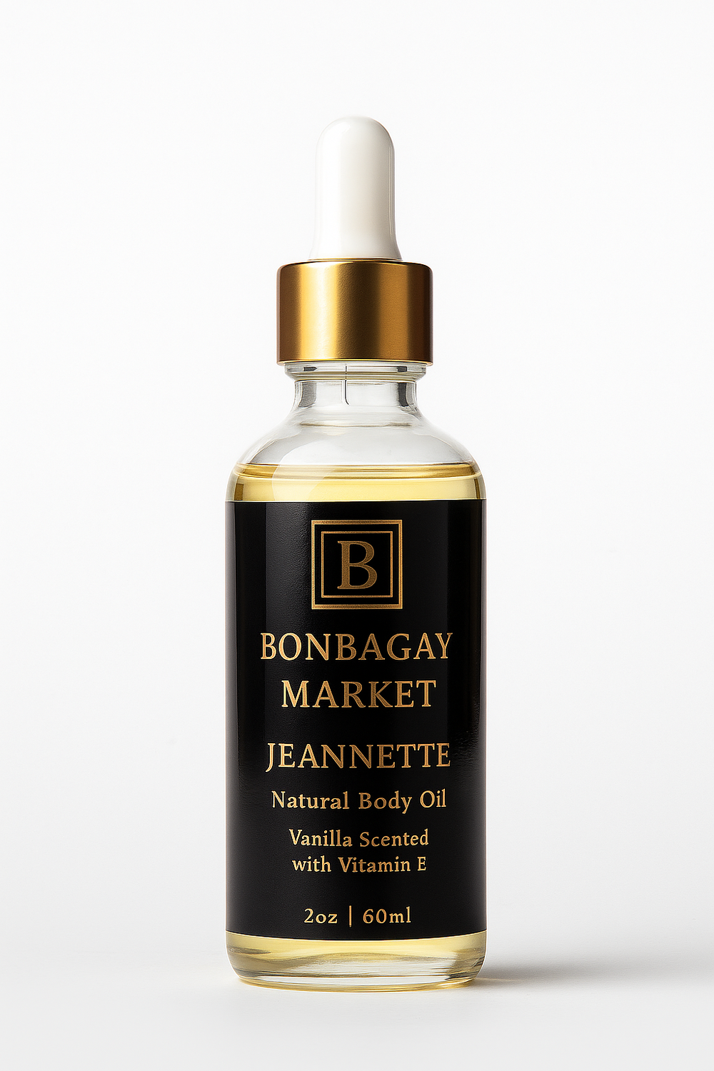 Jeannette Body Oil – Luxury Vitamin E, C & B5 Hydration Blend