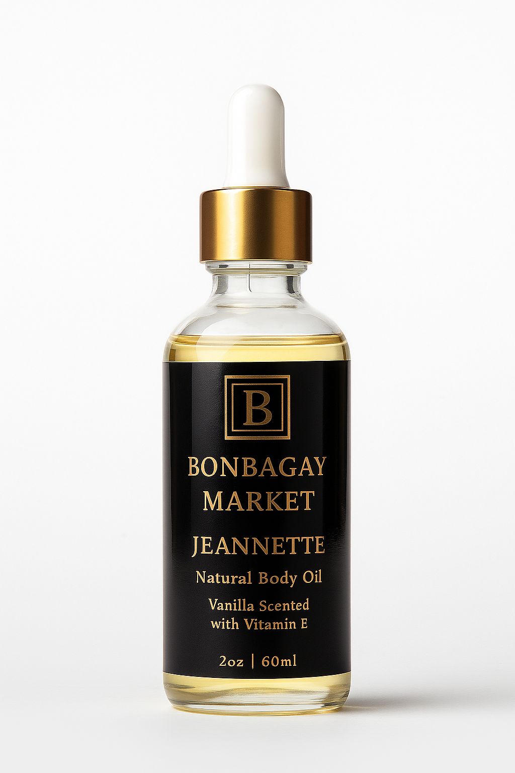 Jeannette Body Oil – Luxury Vitamin E, C & B5 Hydration Blend