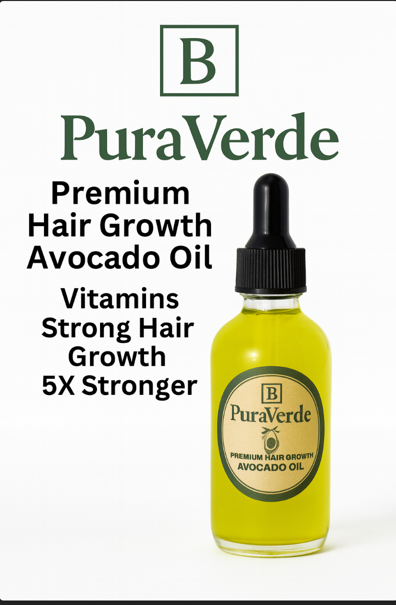 PuraVerde Premium Hair Growth Oil – 100% Natural Growth & Repair Blend